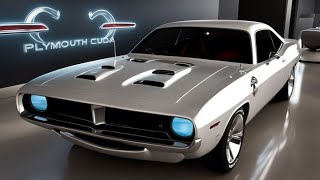 2025 Plymouth Hemi Cuda The Legendary Muscle Car Reborn with Modern Power [upl. by Dlanger]