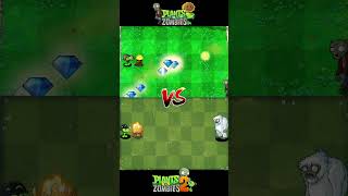 PVZ1 Vs PVZ2 Gatling Pea  Torchwood Vs Yeti Zombies  Plants vs Zombies 2 pvz2 pvz2gameplay [upl. by Wehttam]