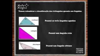 Desenho Geométrico  Triângulos  Aula 1 [upl. by Cirala]