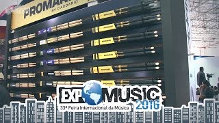 Baquetas Promark  Expomusic 2016 [upl. by Ynnavoeg]