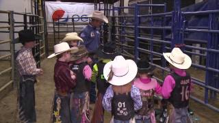 The Ride with Cord McCoy Miniature Bull Riding [upl. by Leavitt]