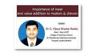 Importance of meat and Value addition to mutton amp chevon Sheepfarming Goatfarming [upl. by Emya]