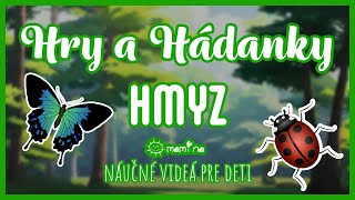 Hry a hádanky  Hmyz  maminask [upl. by Ner]