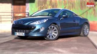 Peugeots Kompaktsportler RCZ Eleganter 22Sitzer mit 200PS im Video [upl. by Etterb]