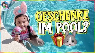 EILMELDUNG Osterhase im Pool gesichtet 🐰 Findet Ava dort Geschenke Geschichten und Spielzeug [upl. by Pollard369]