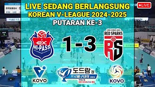 🔴 HIGHLIGH ◆ RED SPARKS VS HIPASS ◆ ROUND KE3 KOREAN VLEAGUE 20242025 [upl. by Maude153]