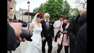 Mariage de Renaud et Cerise Lolita Séchan la fille du chanteur fait une prise de parole inattend [upl. by Ynnos]