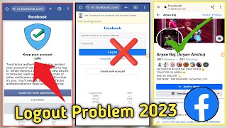 Facebook Keep Your Account Safe Problem Solved  Enable 2FA Authentication Problem FB 2मिनट में open [upl. by Buzzell]