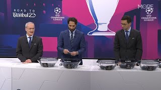 The 202223 UEFA Champions League Round of 16 draw [upl. by Adnohsak]