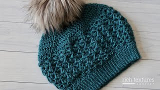 Little Rock Slouch Hat Crochet Pattern [upl. by Costin]