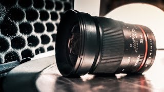 Rokinon  Samyang 35mm F18 AF for Sony Emount  Real Life Video Test [upl. by Mikael]