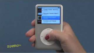 Getting to Know the iPod Classic and iPod Nano Controls For Dummies [upl. by Macknair936]