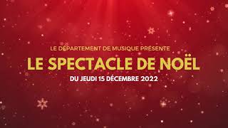 Spectacle de Noël  Concentration musique 15 décembre 2022 [upl. by Alywt497]