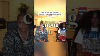 SZA and Lizzo Motivational Speech on Kai Cenat Stream sza lizzo kaicenatstream kaicenatshorts [upl. by Michi]