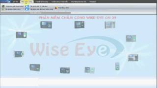 Video hướng dẫn sử dụng phần mềm máy chấm công Wise Eye On 39 [upl. by Nus]