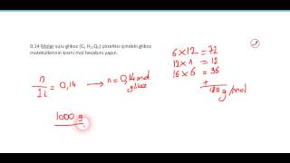KimyaDersleri 10 Kısmi mol hesaplama [upl. by Ileyan836]