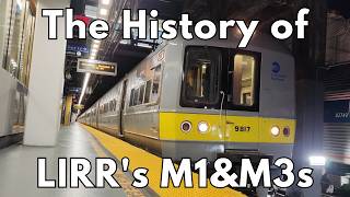 History of the LIRRs M1ampM3 Trains [upl. by Ahsitram]