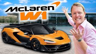 New MCLAREN W1 First Look at the P1 Successor [upl. by Atikahc]