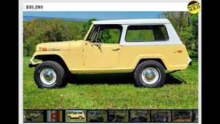 1970 Jeepster Commando at Mecum [upl. by Essy]