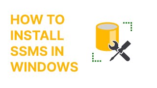 How To Install SSMS SQL Server Management Studio In Windows [upl. by Meredith]