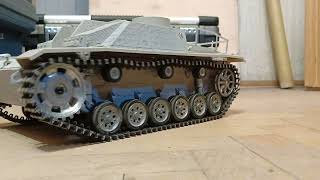 RC 116 StuG III gearbox test [upl. by Trinetta]