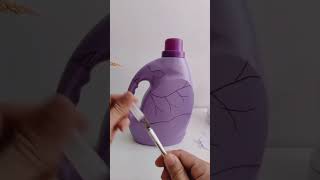 DIY Deer Shaped Flower Pot from a Detergent Bottle 🦌🌸 diy trashtotreasure shorts recycling [upl. by Dolly840]