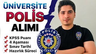 NASIL POLİS OLUNUR   Üniversite Kpss Puanı İle [upl. by Aneelak]