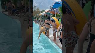 🌞Water Park Summer Holiday Water Slide Hot Day🔥 waterpark waterslide [upl. by Epilef528]