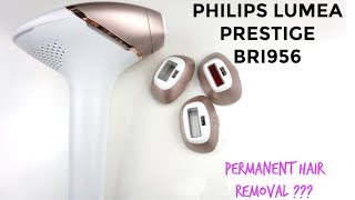 IPL HAIR REMOVAL AT HOME  NEW PHILIPS LUMEA PRESTIGE [upl. by Enelyad869]