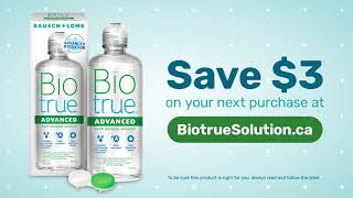 Biotrue® Advanced MultiPurpose Contact Lens Solution [upl. by Eenwat]