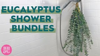 Eucalyptus Shower Bundles are an Easy Way to Upgrade Your Everyday Routine  Better Homes amp Gardens [upl. by Acirtal532]