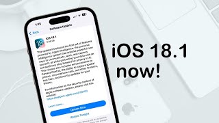 Apple iOS 181 Update – New Features amp Apple Intelligence Unlocked [upl. by Spiro]