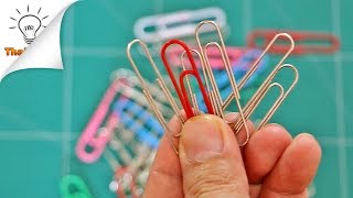 14 Ways to Use Paper Clips [upl. by Attenrad]