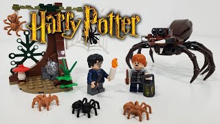 LEGO Harry Potter Review 75950 Aragogs Lair 2018 Set A Great Parts Pack [upl. by Aramanta]