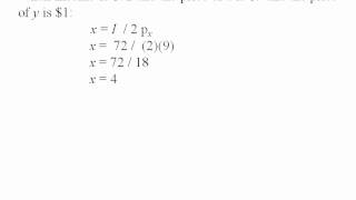 Econ  Substitution amp Income Effects Algebraically  general case [upl. by Barrington]