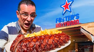 🔥VERSIÓN CASERA del COSTILLAR 🍖 del FOSTERs HOLLYWOOD ⭐ hecho por CARNICEROS  RIBS Etxezarreta [upl. by Fujio]