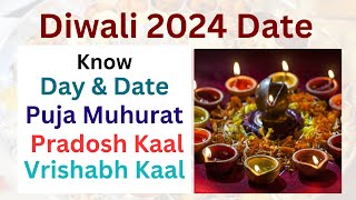 When Is DIWALI In 2024 In India  Diwali 2024 Lakhshmi Puja Time  Diwali Festival 2024 diwali2024 [upl. by Weitman]