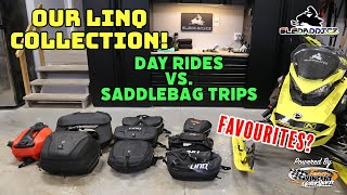 Our Entire SkiDoo LinQ Collection  Best Bags for Day Rides and Saddlebag Trips  We have them all [upl. by Aicylla]