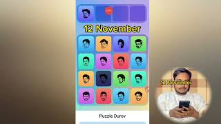 12 November Major puzzle durov Solved  Major Daily combo card 12 November [upl. by Ayor]