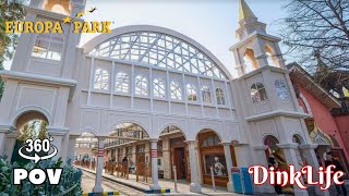 Panorama Train Russia to Germany at Europa Park 360 POV [upl. by Catlin]