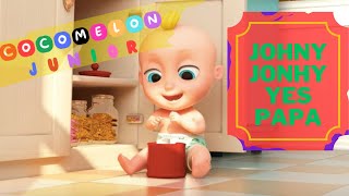 Johny Johny yes papa  Cocomelon  Nursery Rhymes  Kids Songs [upl. by Repsaj]