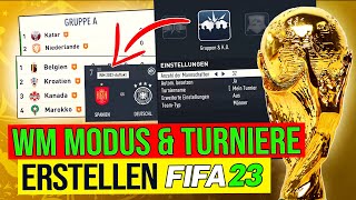 EA FC 24 WM MODUS amp Turniere erstellen 🏆🤩 offline Turniere  Tipps amp Tricks  Soldiro [upl. by Adaliah940]