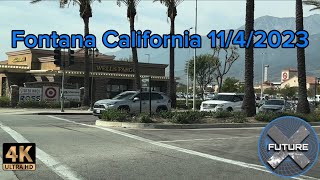 Driving Through North Fontana California 1142023 [upl. by Cotterell]