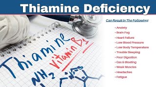 Thiamine Deficiency [upl. by Ellenod]