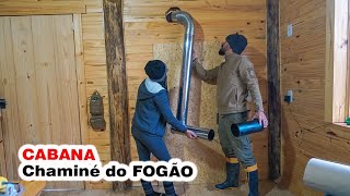 Começamos a instalação do FOGÃO a Lenha EP 02 Família X [upl. by Atram277]