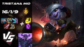 MID Tristana vs Kassadin  EU Grandmaster Patch 1451 [upl. by Heather]