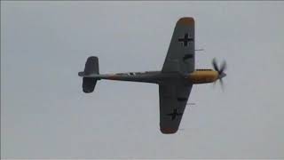 Hispano Buchon East Kirkby Air Display 2019 [upl. by Rbma781]