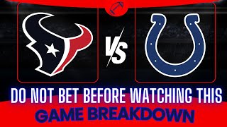 Houston Texans vs Indianapolis Colts Prediction and Picks  NFL Picks Week 18 [upl. by Rehptosirhc]