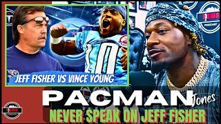 Pacman Jones EXPOSE Vince Young You Don’t Need to Never Talk About Jeff Fisher [upl. by Bibeau]