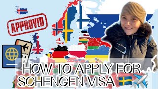 HOW TO APPLY SCHENGEN VISA FOR A FIRST TIMER  TIPS  REQUIREMENTS  SWEDEN EXPERIENCE [upl. by Karlise]